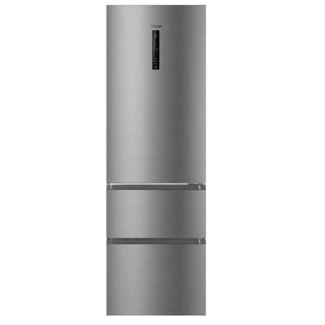 combi haier 3 puertas inox