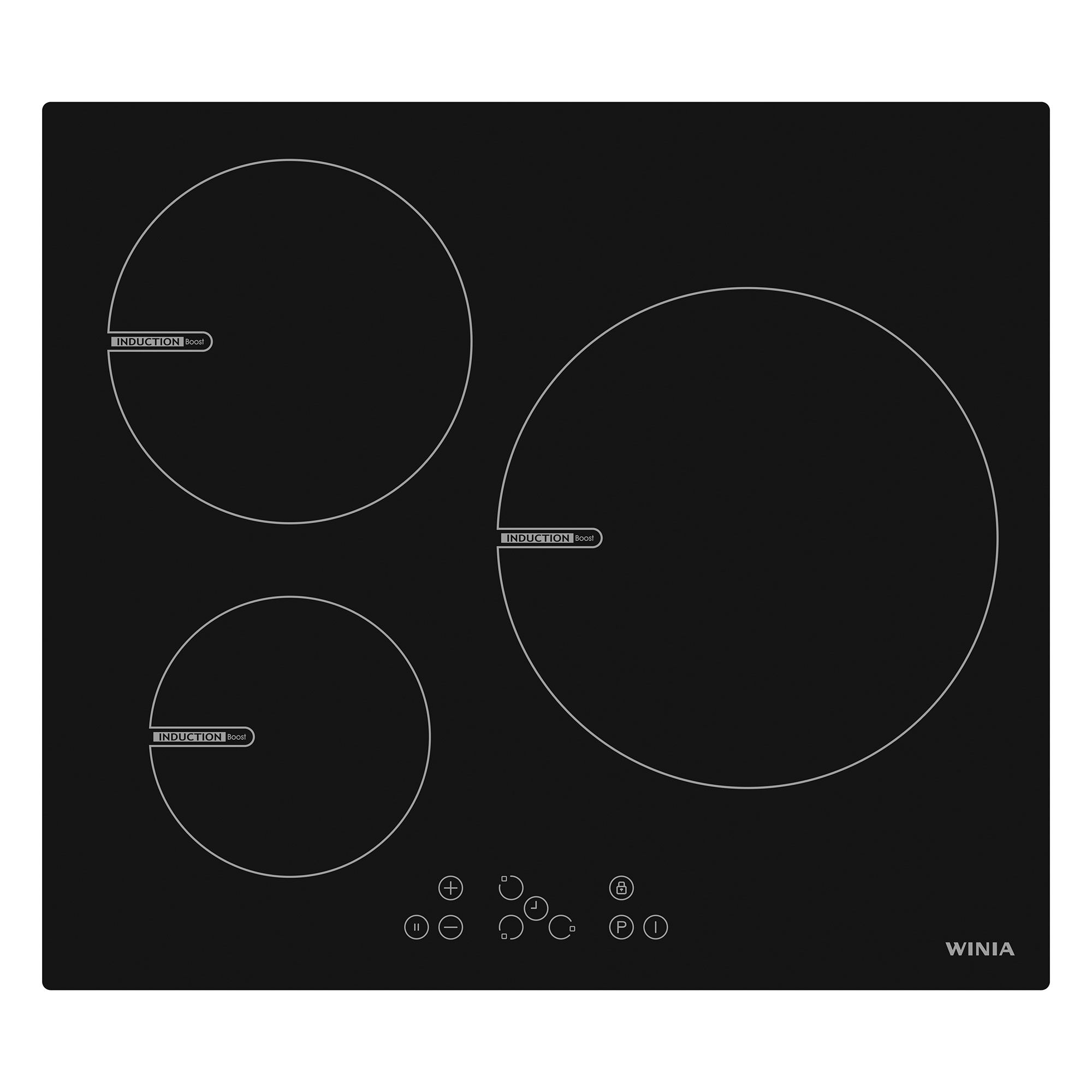 placa induccion winia 3 zonas