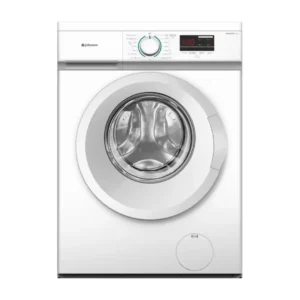 Lavadora Johnson NARCEA-70A de 7 kg en color blanco vista frontal carga frontal