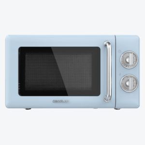 MICROONDAS CECOTEC PORCLEAN RETRO BLUE GRILL 20L 700W