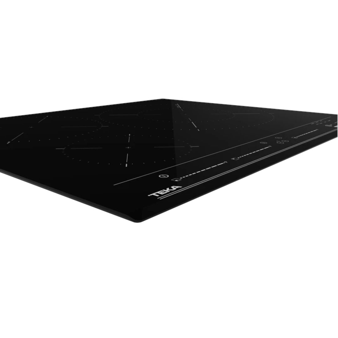 Placa de inducción Mestrepaeller IZC 63320 MPS BK de Teka con 3 zonas de cocción, vista desde un lado