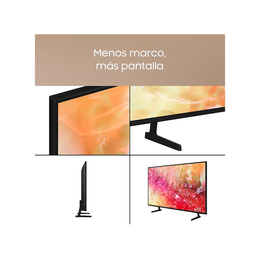 LED 55" Samsung TU55DU7105KXXC - Menos marco, más pantalla