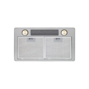 Imagen principal de la campana grupo filtrante GL-45X Cata en acero inoxidable, de 60cm, resaltando su diseño elegante y funcionalidad, disponible en Electrocash