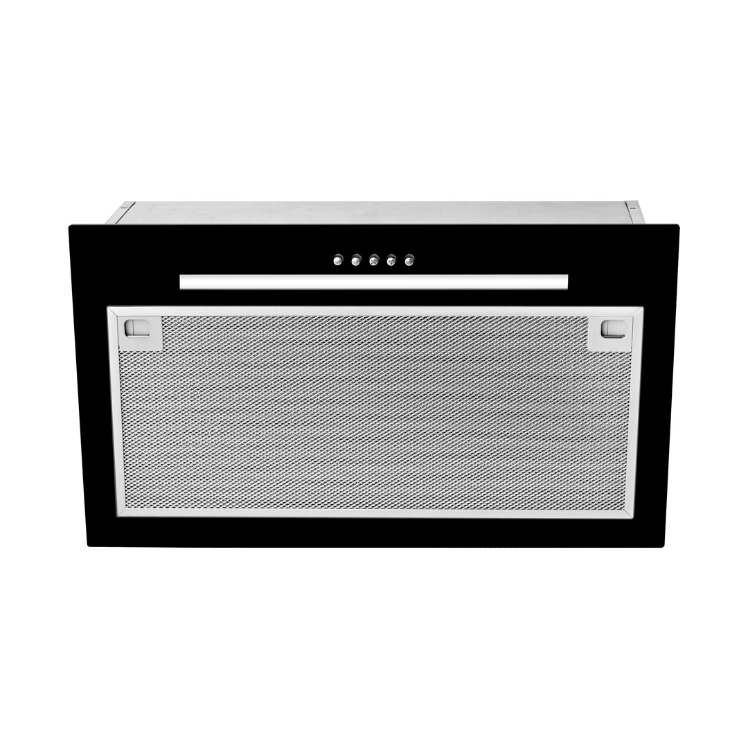 Imagen principal de la campana grupo filtrante GFG 2 Teka en color negro, de 55cm, destacando su diseño moderno y eficiencia, disponible en Electrocash