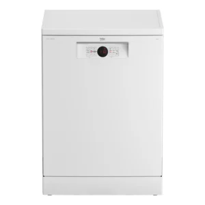 Lavavajillas Beko BDFN26640WC en color blanco, capacidad para 16 cubiertos. Disponible en Electrocash