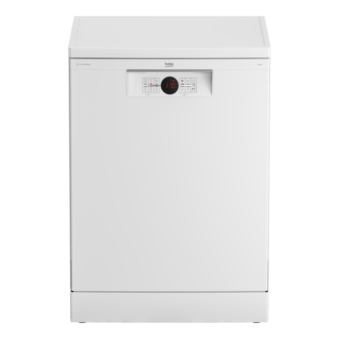 Lavavajillas Beko BDFN26640WC en color blanco, capacidad para 16 cubiertos. Disponible en Electrocash