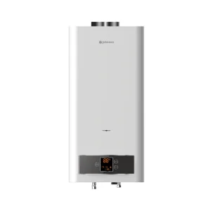 Imagen principal del calentador estanco ARGON-11GNK Johnson A, diseñado para gas natural, destacando su eficiencia y diseño moderno, disponible en Electrocash