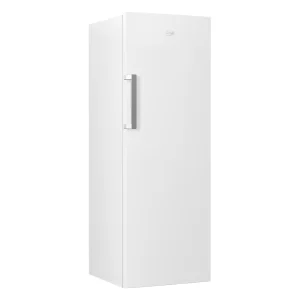 Congelador vertical Beko RFNE-290L41WN en color blanco, 171x60 cm, con 5 cajones. Disponible en Electrocash