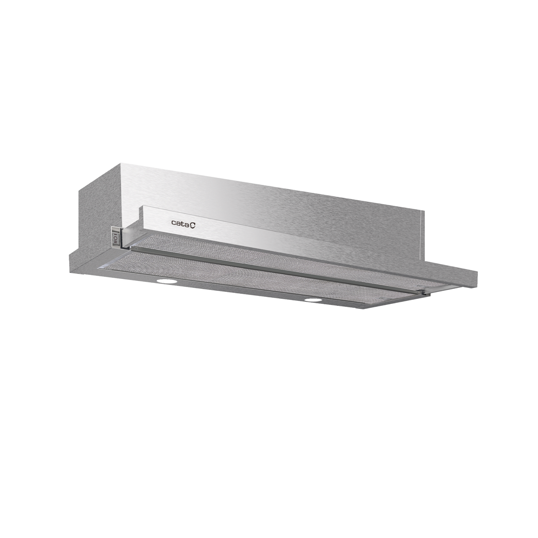 Imagen principal de la campana extraíble Extender-900 Cata en acero inoxidable, de 90cm, destacando su diseño y funcionalidad, disponible en Electrocash