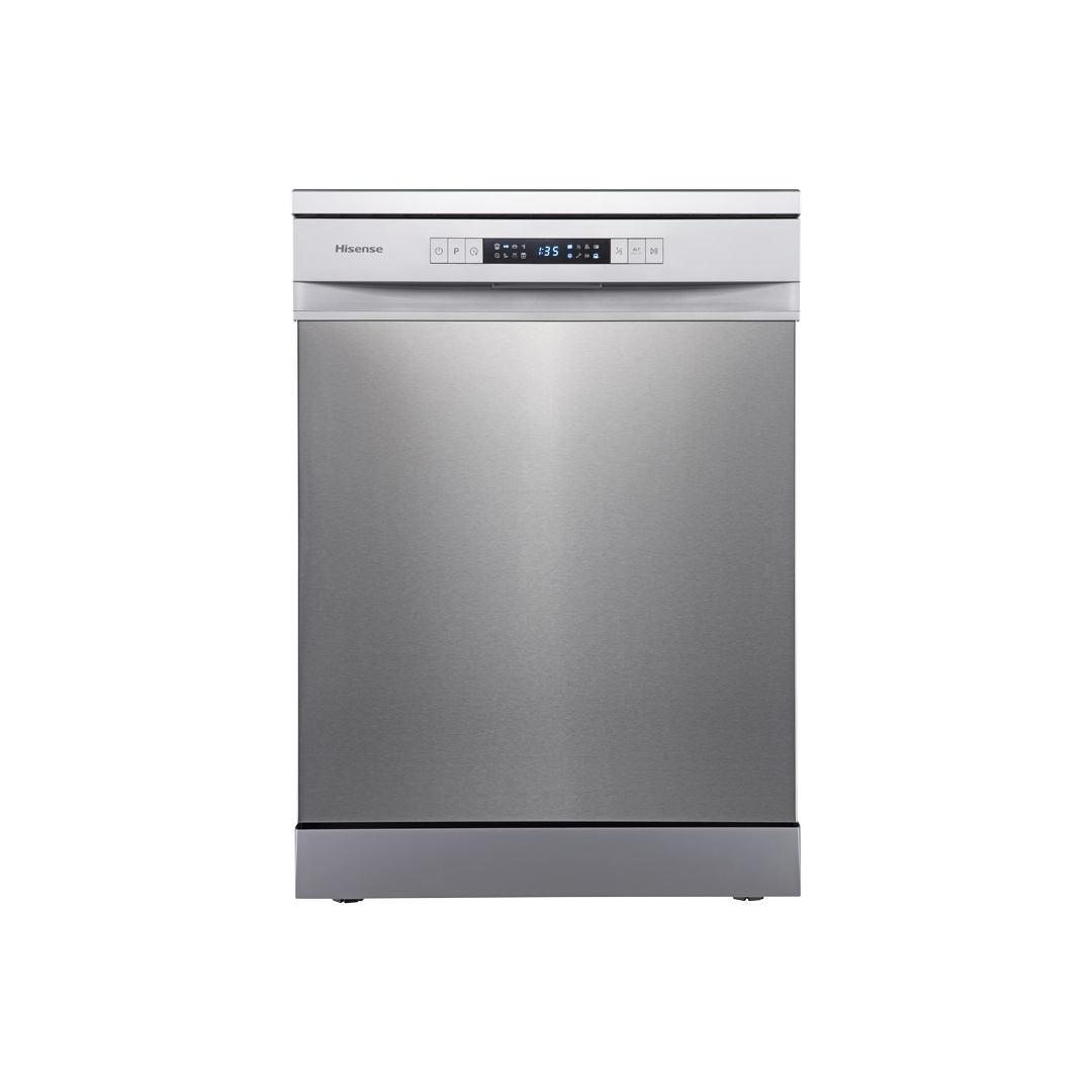 Lavavajillas Hisense HS-622E10X en acabado inox, capacidad para 13 cubiertos. Disponible en Electrocash