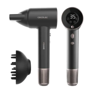 Imagen principal del secador 04405 Bamba IoniCare de Cecotec, con una potencia de 1800W y 4 modos de secado, ideal para un secado rápido y cuidado del cabello, disponible en Electrocash