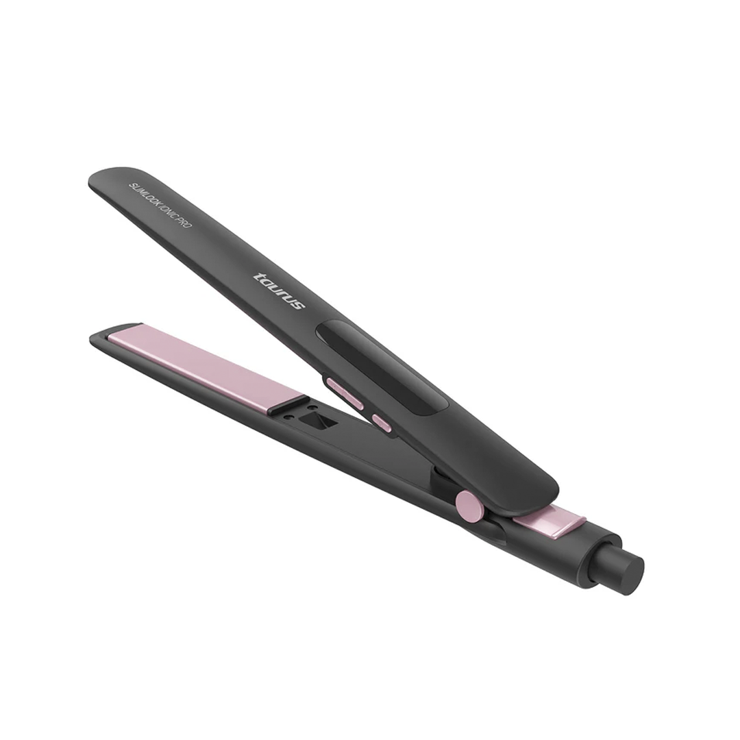Imagen principal de la plancha de pelo Slimlook Ionic Pro de Taurus, con una potencia de 160W, disponible en Electrocash