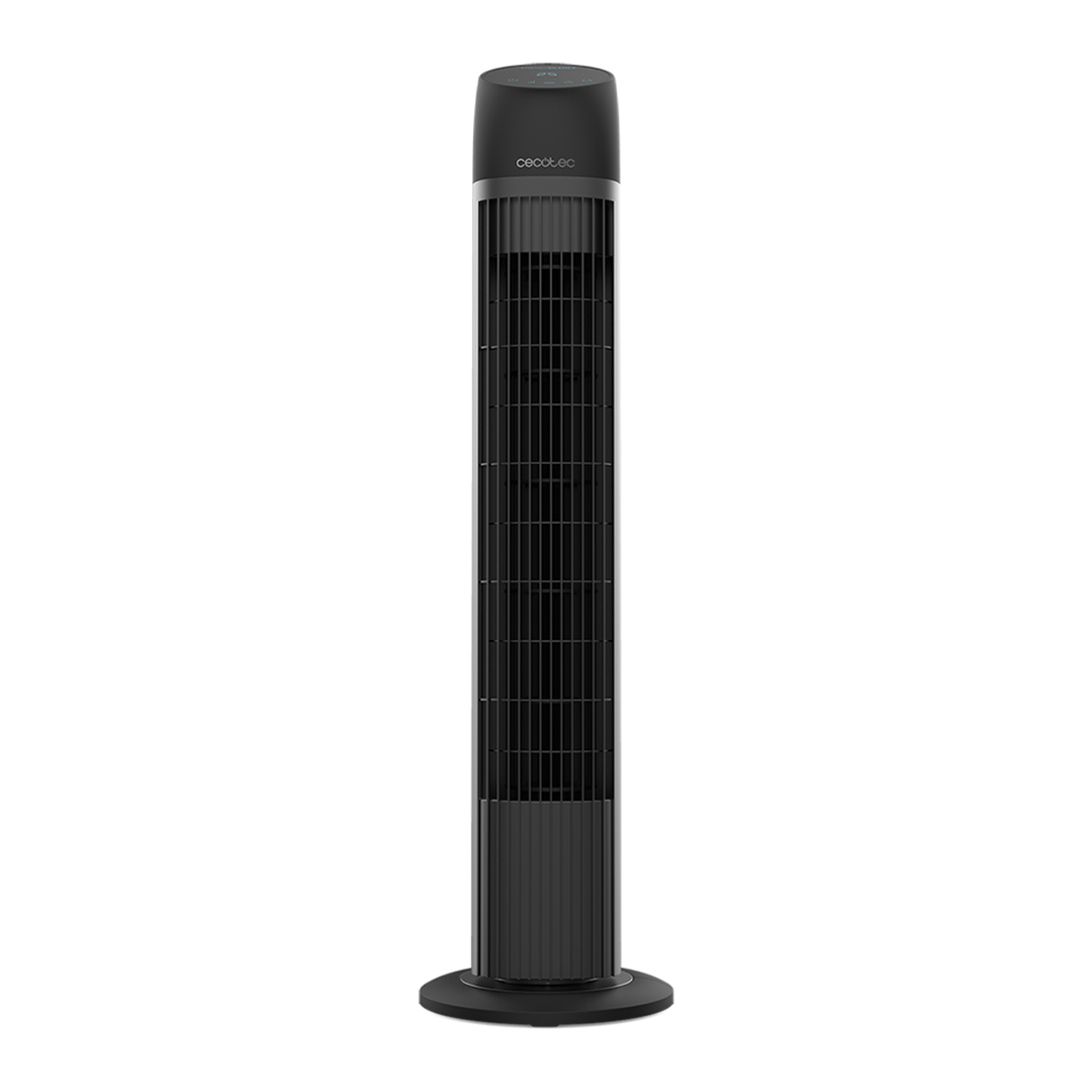 Compra el ventilador torre Cecotec 05971 Skyline Smart en color negro en Electrocash. Diseño elegante y eficiencia garantizada para tu hogar