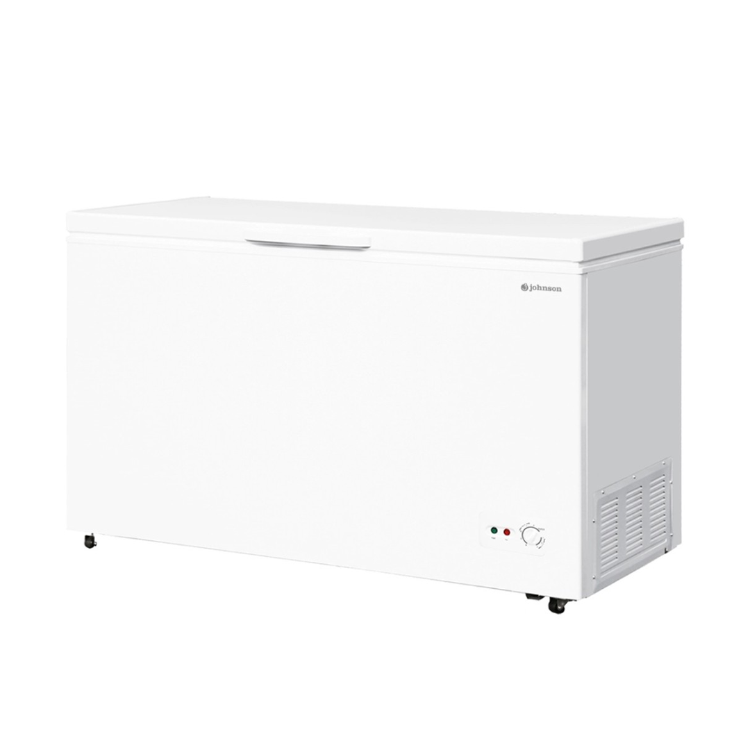 Congelador horizontal Johnson JRA-420, 142x85 cm, con capacidad de 418 litros. Disponible en Electrocash