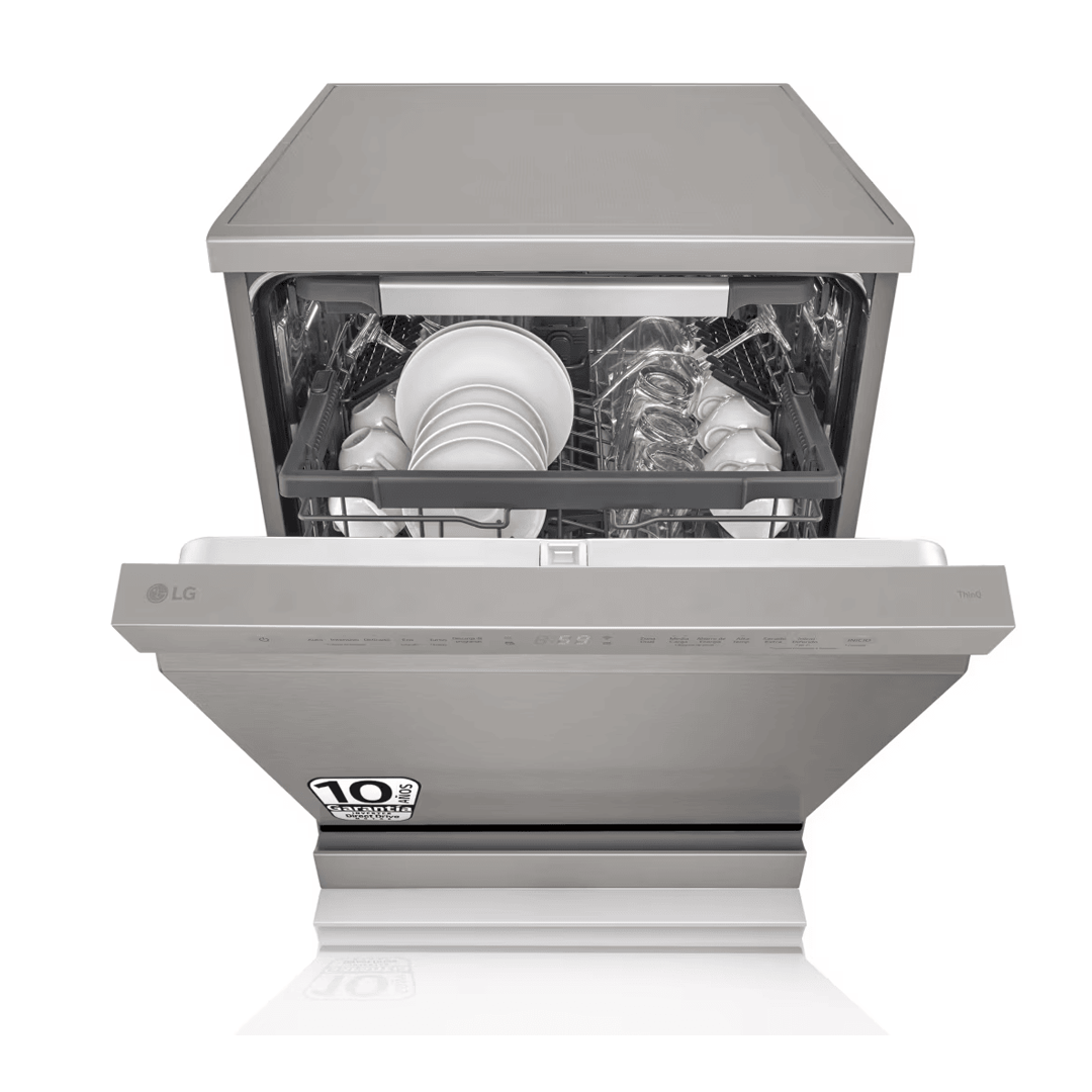 Lavavajillas Inox 60 DF-355FP LG C; 14 Cubiertos 7 Programas - Compra en Electrocash