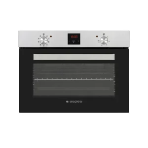 Imagen principal del horno 45 Inox AHM-9500DX de Aspes, con clasificación energética A y 9 programas de cocción multi, ideal para preparar una variedad de platos de manera eficiente, disponible en Electrocash