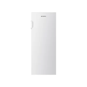 Imagen principal del congelador vertical blanco ACV-145501E de Aspes, con clasificación energética E, dimensiones de 144x55 cm y capacidad de 165 litros, ideal para almacenar alimentos de manera eficiente y organizada, disponible en Electrocash