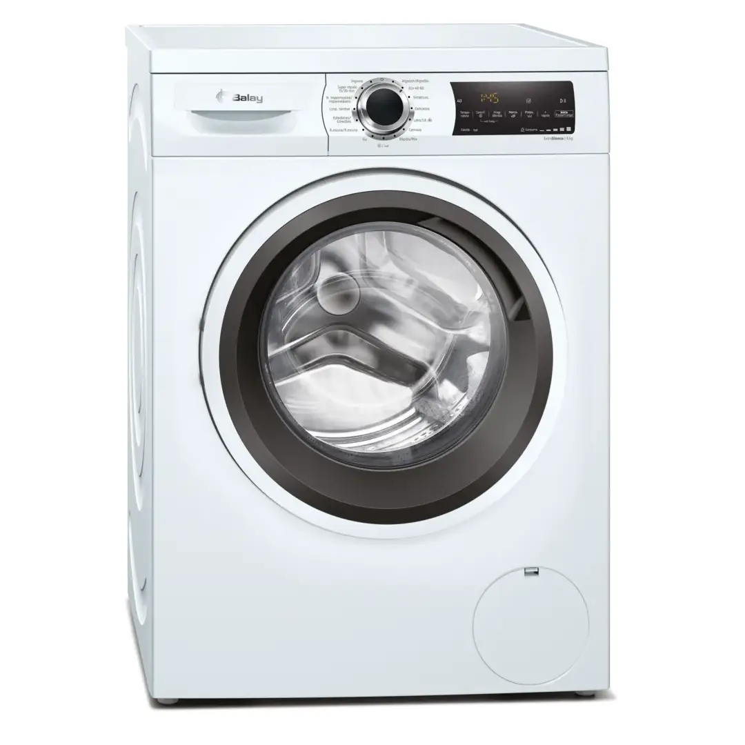 Imagen principal de la lavadora Balay 3TS-993BP en color blanco, con capacidad de 9 kg y 1200 RPM