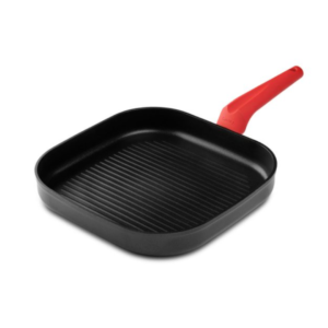 ASADOR GRILL ALUMINIO RECICLADO RE-G28 CASTEY MANGO ROJO