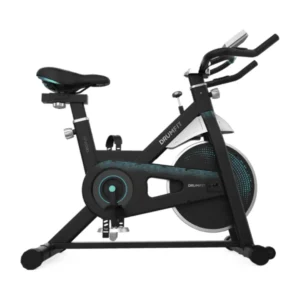 Imagen principal de la bicicleta de spinning Cecotec Drumfit 07073, diseñada para entrenamientos indoor con un diseño robusto