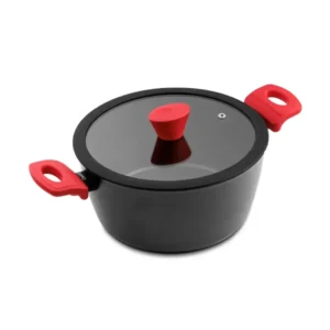 Imagen principal de la cacerola Castey RE-024 de 24 cm, fabricada en aluminio resistente para una mejor distribución del calor