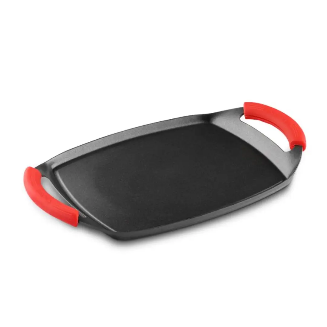 Imagen principal de la plancha de asar Castey RE-P36 de 25x20 cm, fabricada en aluminio duradero y de alta calidad