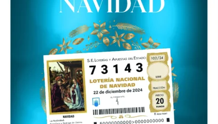 Cartel lotería navidad 2024 - Electrocash