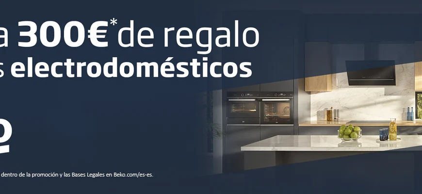 cabecera web promo beko hasta 300€ de regalo