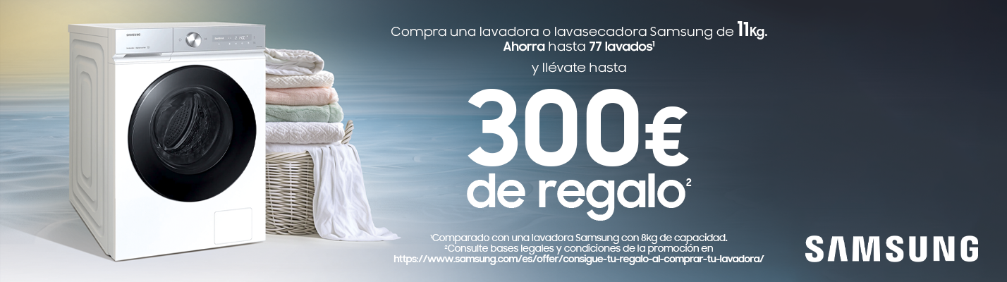Cabecera web samsung cashback lavadora