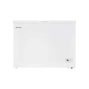 Imagen principal del congelador horizontal Aspes ACH-3001EDC, con capacidad de 290 litros y eficiencia energética E, ideal para almacenamiento de alimentos