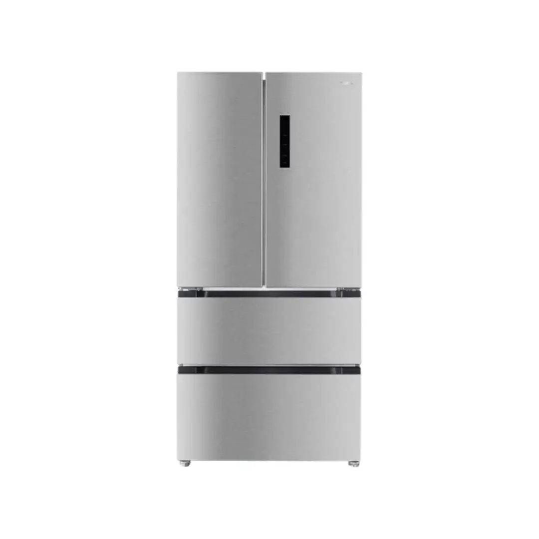 Imagen principal del frigorífico americano Teka RFD-75850SS en acero inoxidable, con eficiencia energética F y dimensiones de 183x83 cm