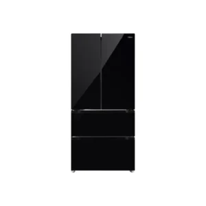 Imagen principal del frigorífico americano Teka RFD-75850GBK con eficiencia energética F y dimensiones de 183x83 cm en acabado negro