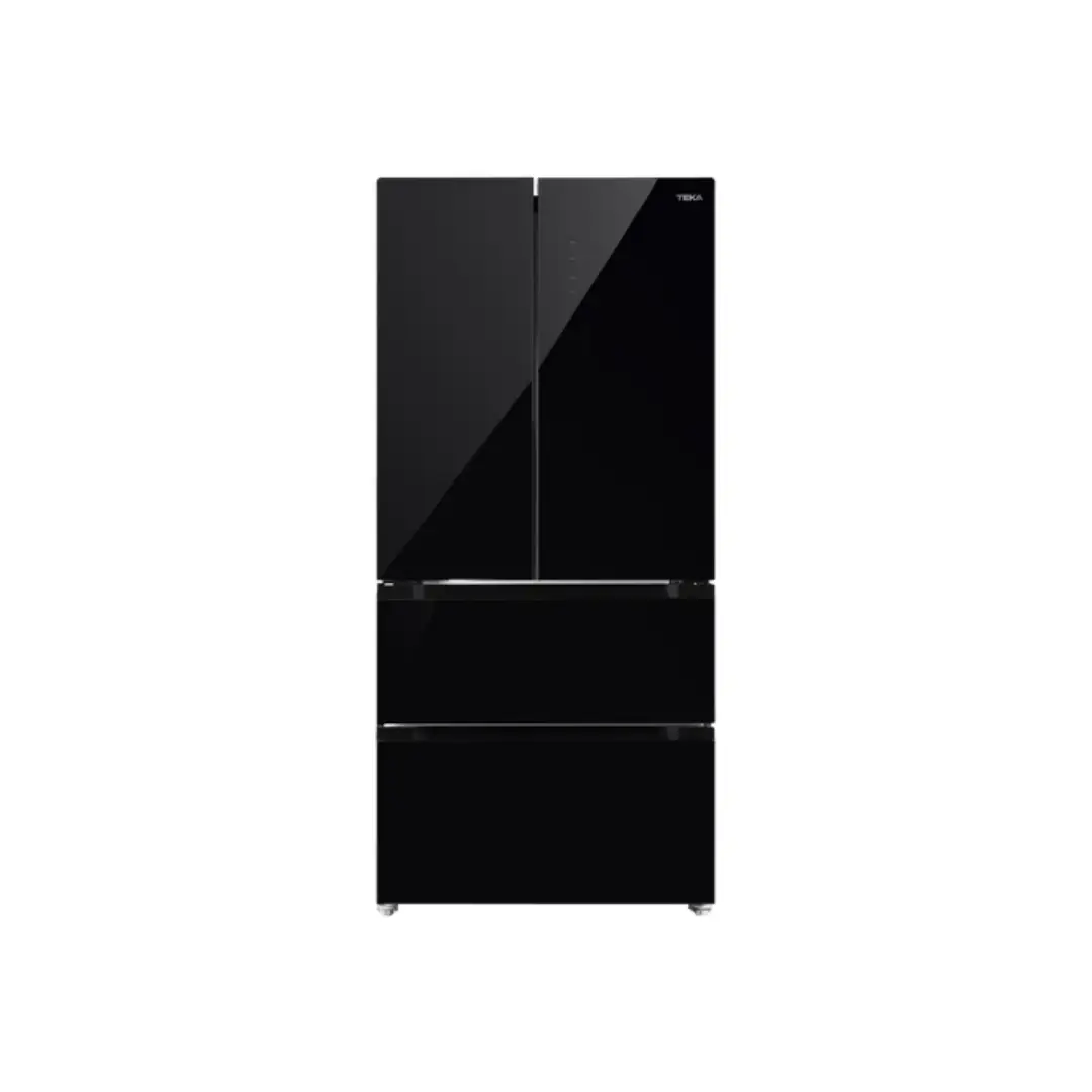 Imagen principal del frigorífico americano Teka RFD-75850GBK con eficiencia energética F y dimensiones de 183x83 cm en acabado negro