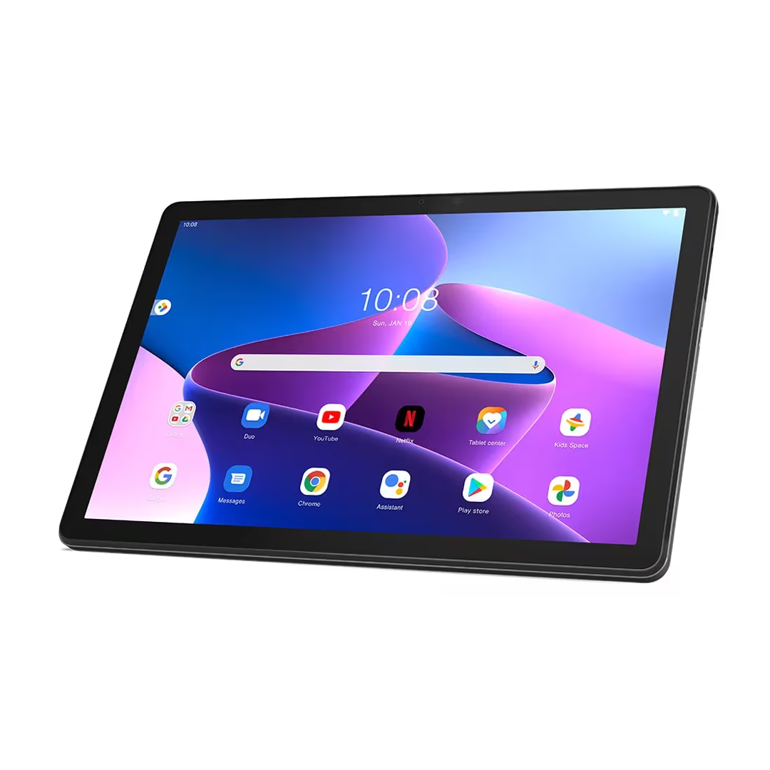 Vista principal de la Tablet Lenovo M10 FHD de 10.1 pulgadas con 4GB de RAM y 64GB de almacenamiento - Electrocash