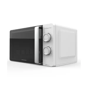 Microondas Cecotec ProClean 3110 de 700W, en color blanco, con un diseño moderno y compacto ideal para cualquier cocina - Electrocash