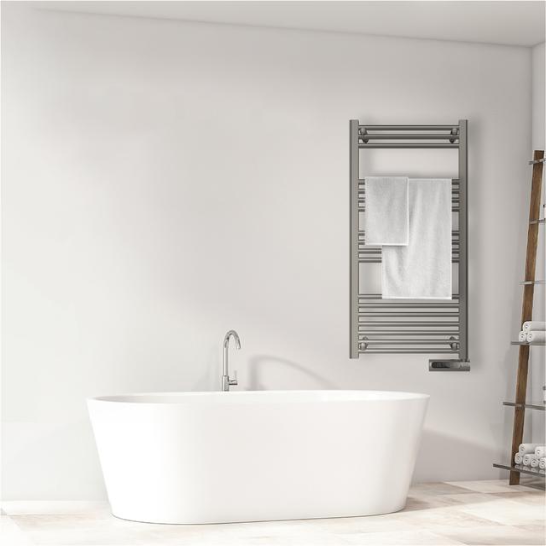 Toallero eléctrico Cecotec Warm 9200 inox, potencia de 750W, adaptable a diversos estilos de baño - Electrocash