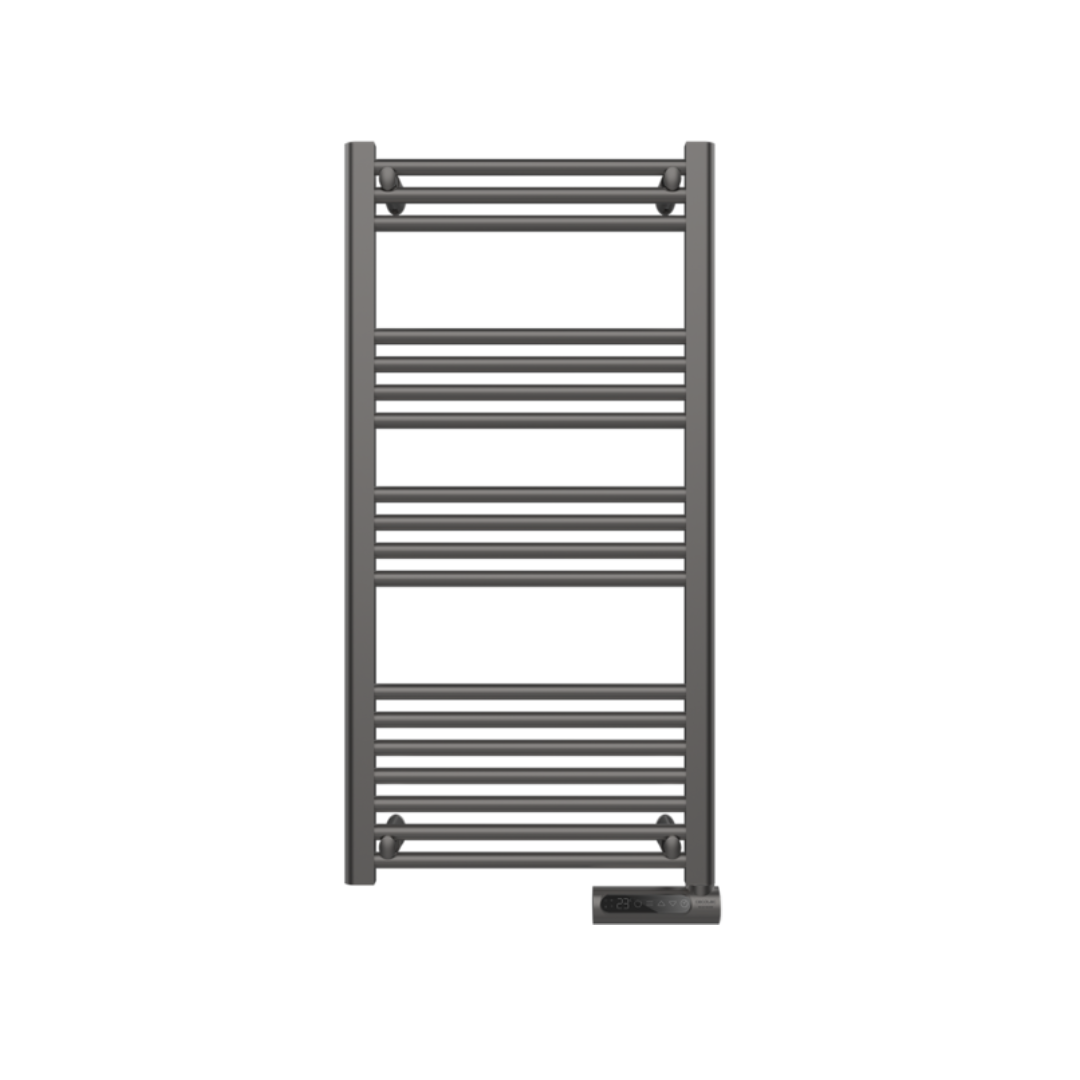 Toallero eléctrico Cecotec Warm 9200 en acabado inox, potencia de 750W, con control táctil y diseño elegante - Electrocash