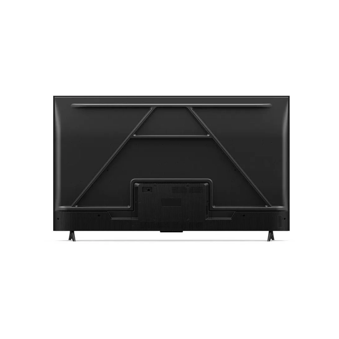 Vista trasera del televisor LED 43" TCL 43P61B mostrando su diseño y conectores - Electrocash