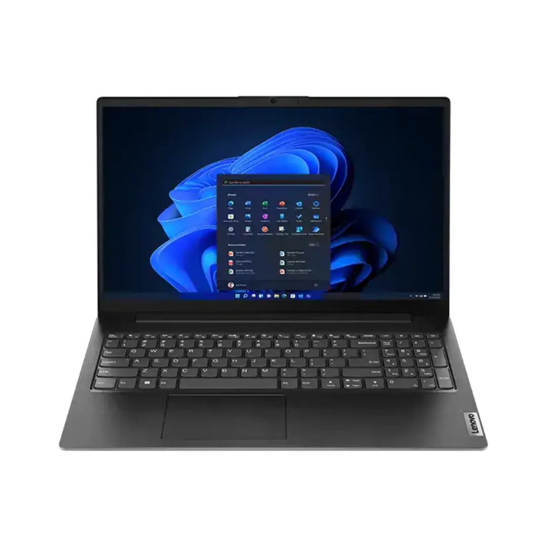 Vista principal del portátil Lenovo V15 R3-7320U de 15,6", con 8GB de RAM y 512GB SSD, ideal para uso profesional y personal - Electrocash