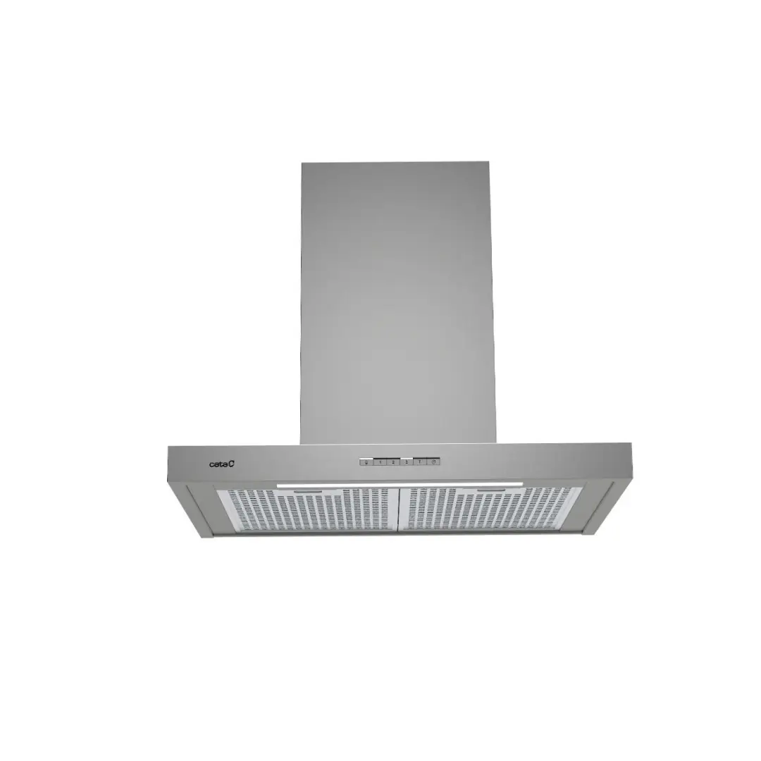 Campana decorativa Cata Sygma-7010X de 70 cm en acabado inox, diseño moderno y eficiente - Electrocash