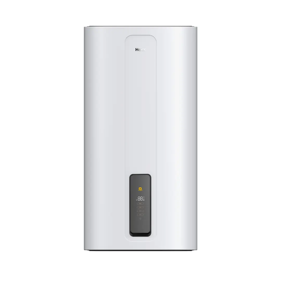Termo eléctrico doble Haier ES80V-TF7 con capacidad de 80 litros, ideal para hogares que requieren un suministro constante de agua caliente de manera eficiente - Electrocash