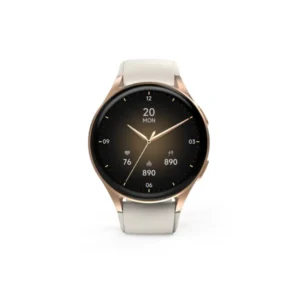 Smartwatch Hama Watch 8900 Beige con pantalla AMOLED de 1.32 pulgadas y diseño sofisticado - Electrocash