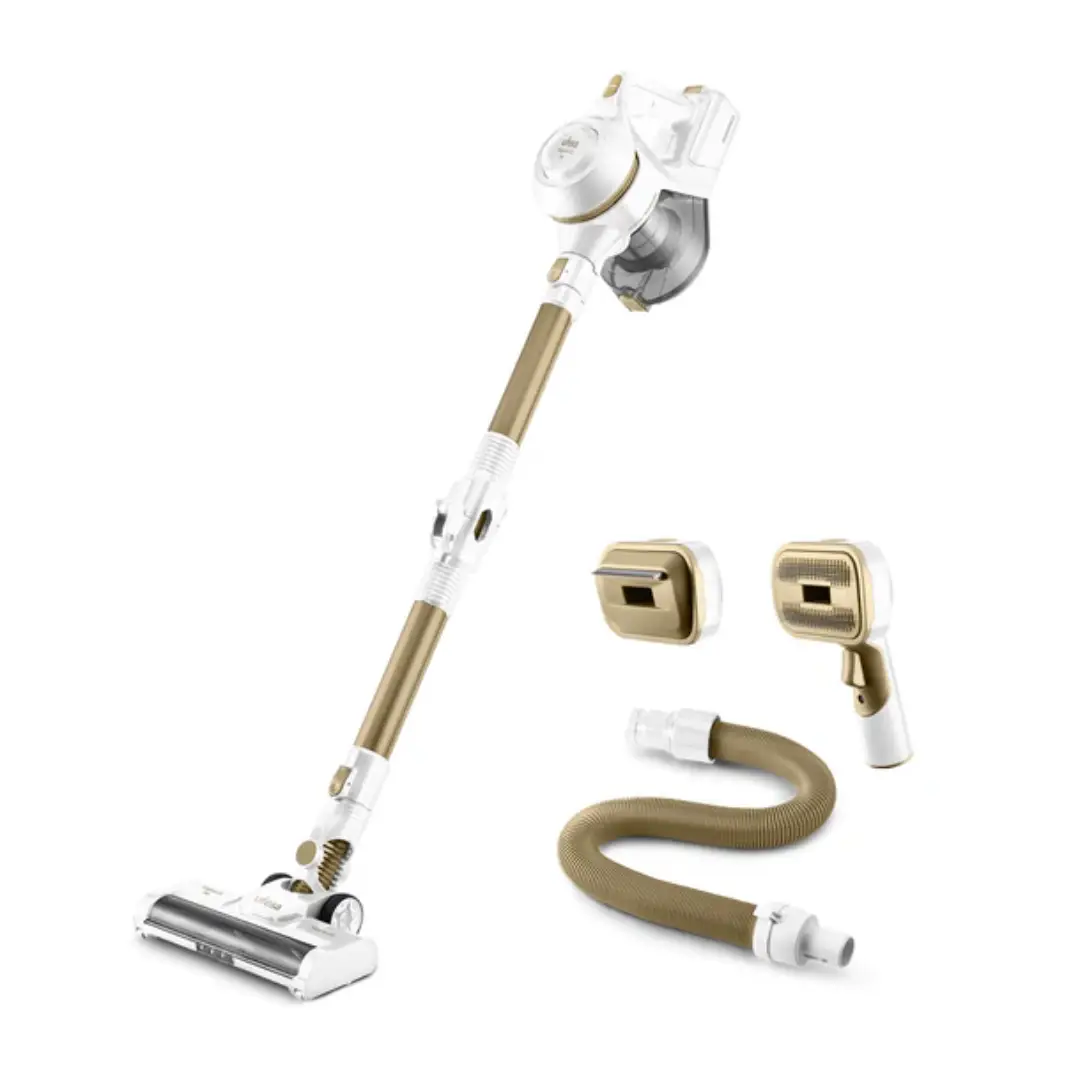 Aspirador escoba U3-PET UFESA de 200W, 22.2V y 0.8L, diseñado para una limpieza eficaz y fácil, ideal para hogares con mascotas - Electrocash