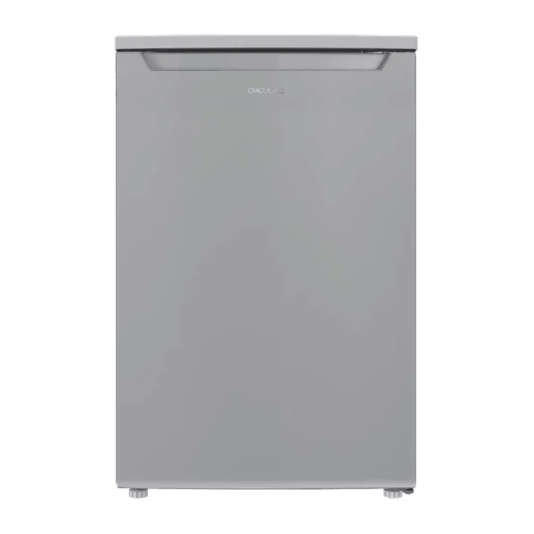Frigorífico Bolero TT107 de Cecotec en acero inoxidable, con 1 puerta, clasificación energética E, capacidad óptima y medidas de 85x55 cm - Electrocash