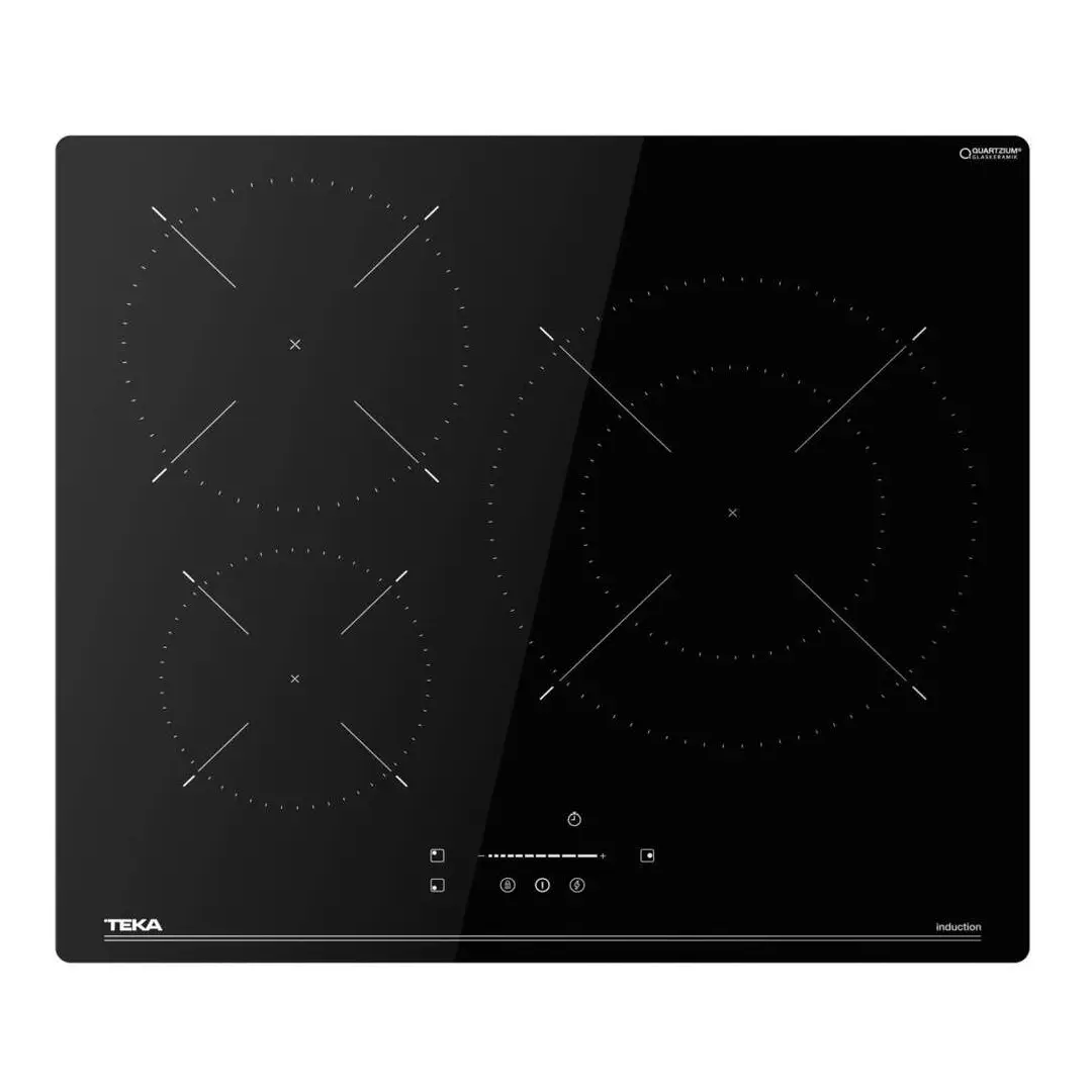 Placa de inducción Teka IBC-63BF110 de 29 cm, con 7.4 kW de potencia y fuego doble para una cocción eficiente y rápida - Electrocash