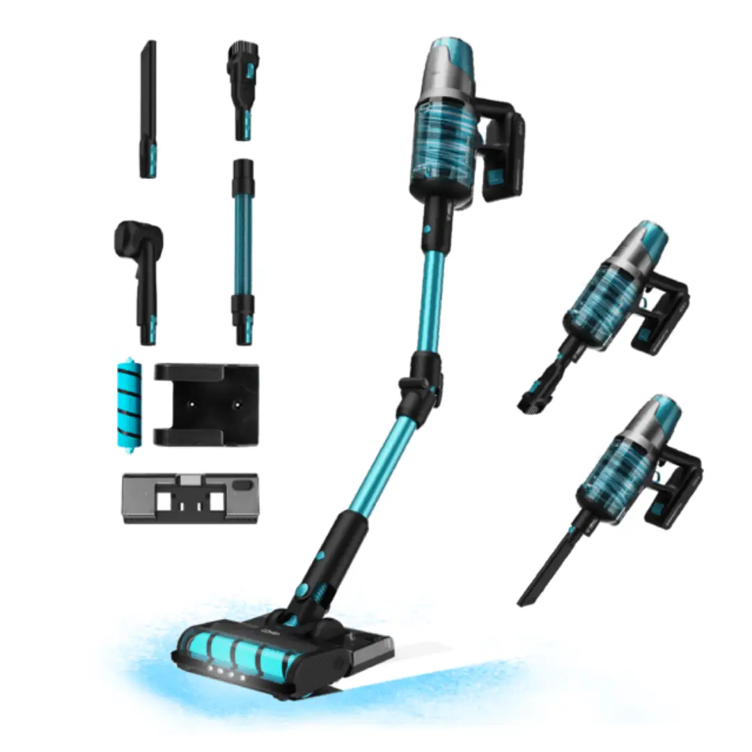 Aspirador escoba Rockstar 00794 de Cecotec, con 680W de potencia y hasta 90 minutos de autonomía, ideal para la limpieza diaria - Electrocash