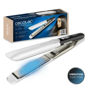 Plancha de pelo Cecotec Ritual Twerk 00664, con temperatura de hasta 230ºC y tecnología de queratina para un cabello suave y sedoso - Electrocash