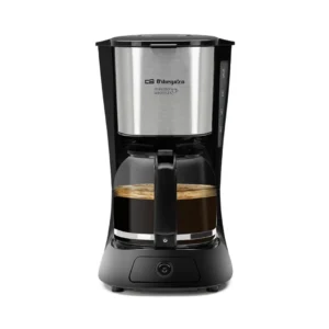 Cafetera de goteo Orbegozo CG-4515 con capacidad para 15 tazas, 900W de potencia y diseño en acero inoxidable, perfecta para el café diario en casa u oficina - Electrocash