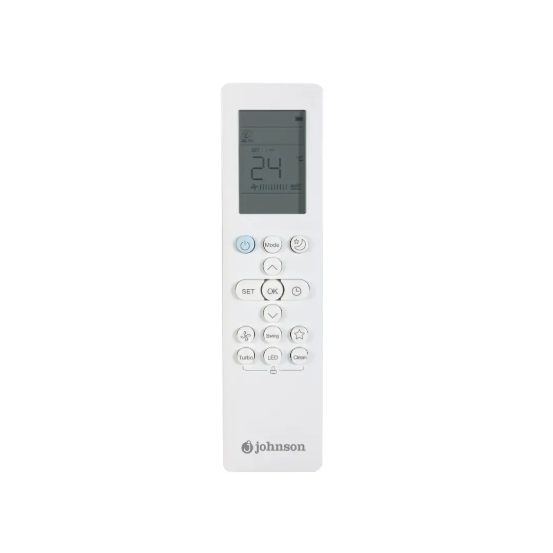 Mando a distancia del aire acondicionado Johnson MONTBLANC-25K, con funciones intuitivas y conectividad Smart para un control preciso del ambiente - Electrocash