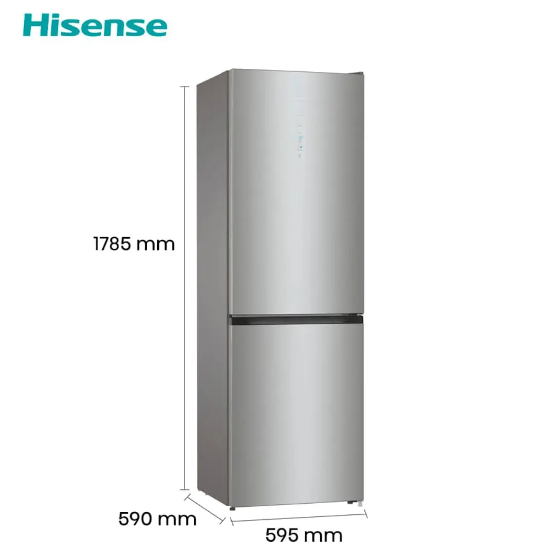 Dimensiones del frigorífico combi Hisense RB-372N4CCD, ideales para encaje perfecto en cocinas contemporáneas - Electrocash